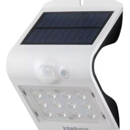 Arandela Solar Integrada Intelbras Asi 220 Luz Branca Cor Branco